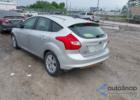 2012 Ford Focus Sel из США, поврежденный, VIN 1FAHP3M22CL317489